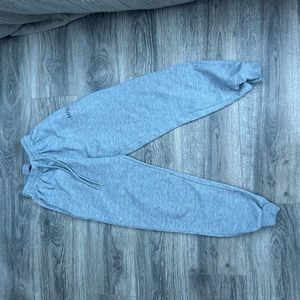 BOOHOO MAN GRAY SWEATPANTS VERY STRETCHY